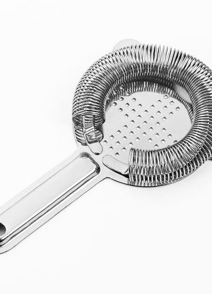 Stainless Steel Strainer With Crossed Apertures-